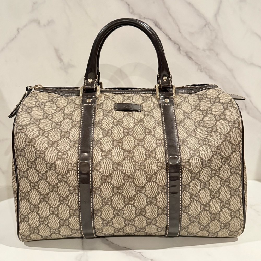 ‼️SALE‼️ Last Price Item‼️ Gucci Supreme Boston Handle Bag